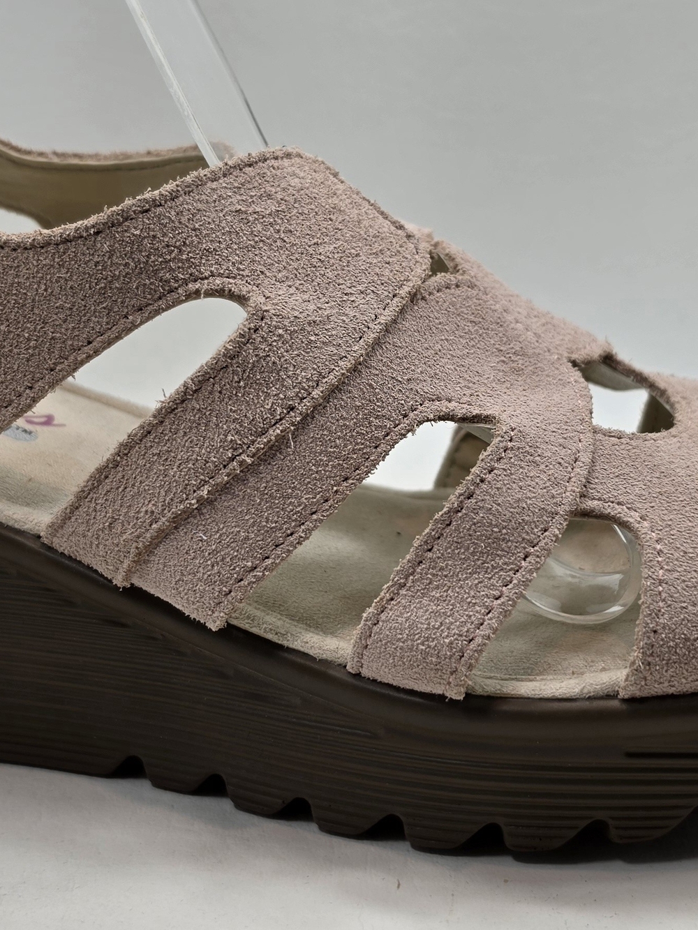 SKECHERS Women's Suede Slingback Sandal - Blush Pink 9M NEW
